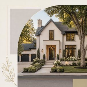 Westchester home exterior with landscaped front yard and welcoming entrance.